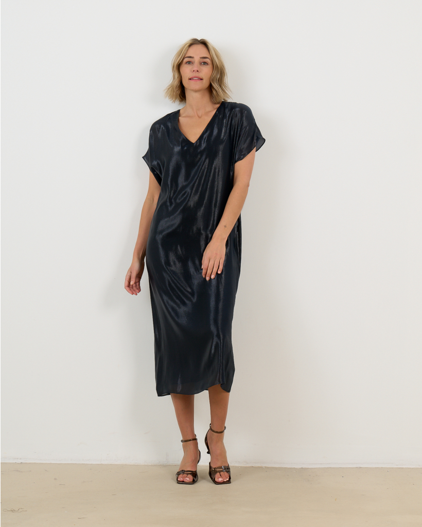 Goldaming Jurk Zwart Glitter 