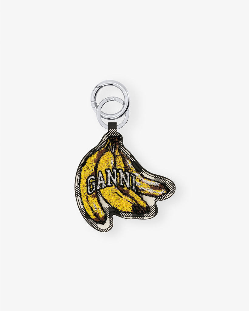 Key Ring Banana Black