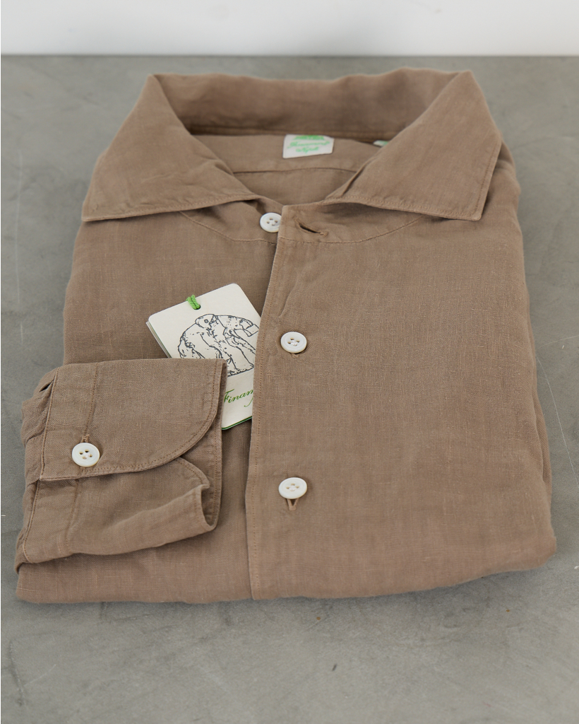 Tokyo Casual Shirt Hazelnut