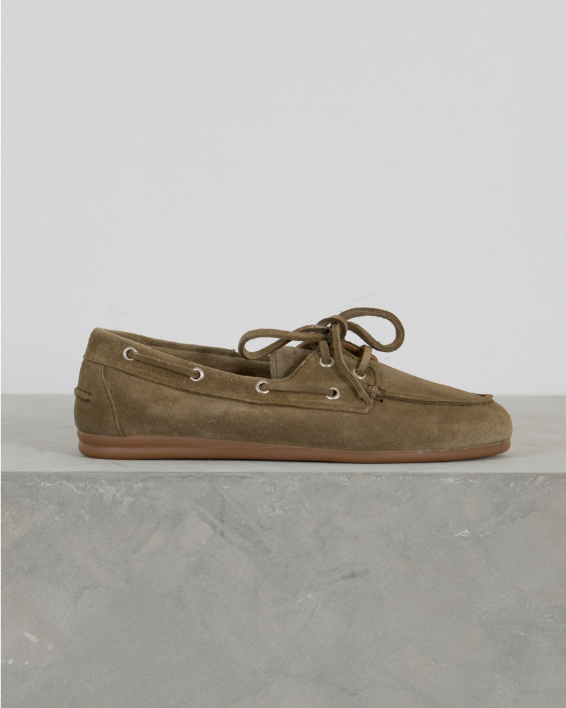 Boat Loafer Brushed Kaki