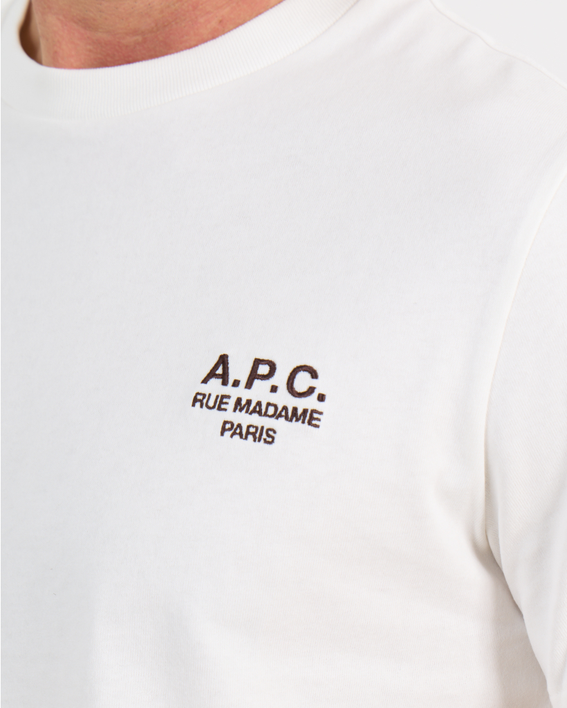 T-shirt met Print Wit