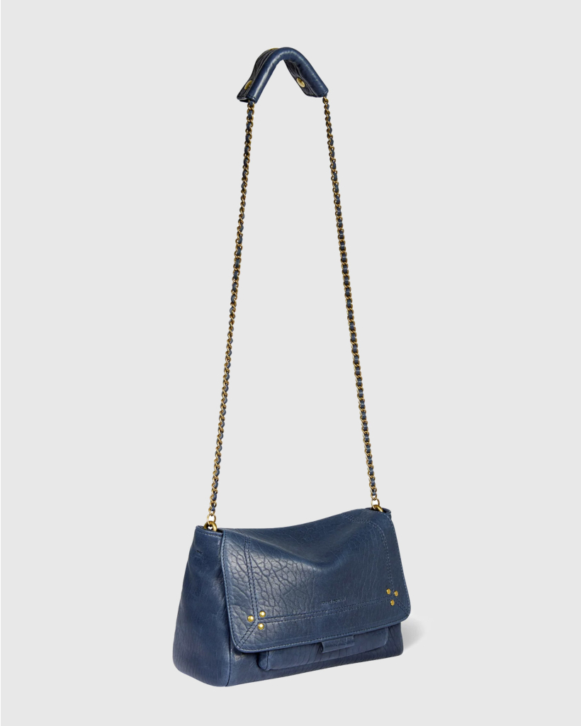 Lulu M Tas Bubble Night Blue Lambskin
