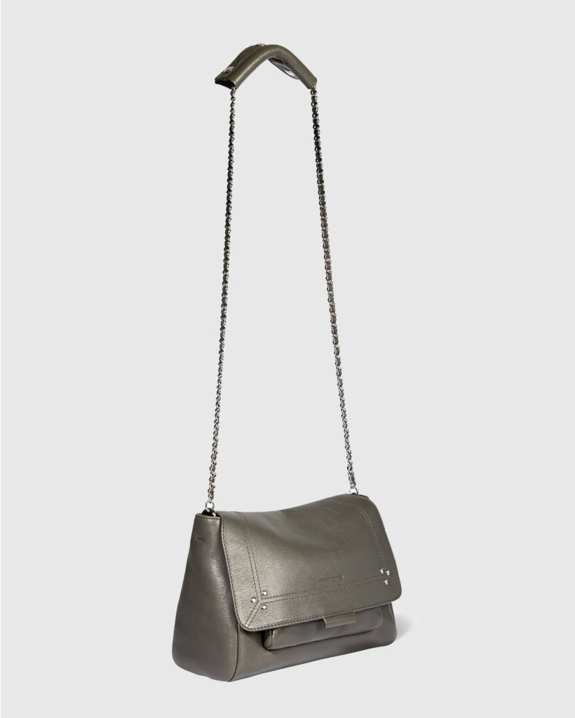 Lulu M Tas Gris Buffaloskin