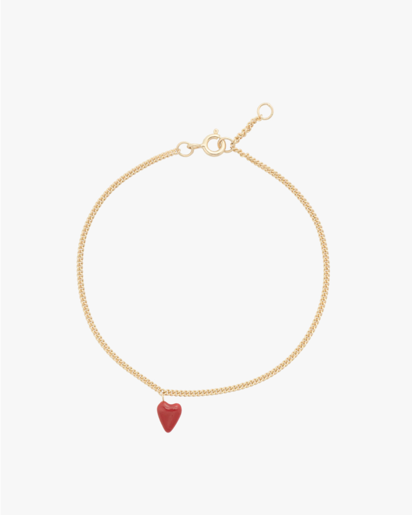 Heart Beat Bracelet Gold Plated