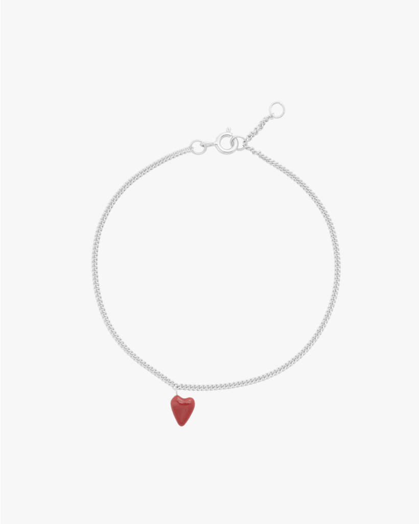 Heart Beat Bracelet Silver