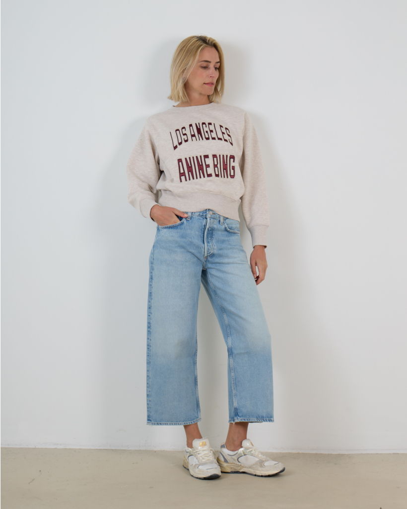 Harry Shrunken Sweater LA Beige