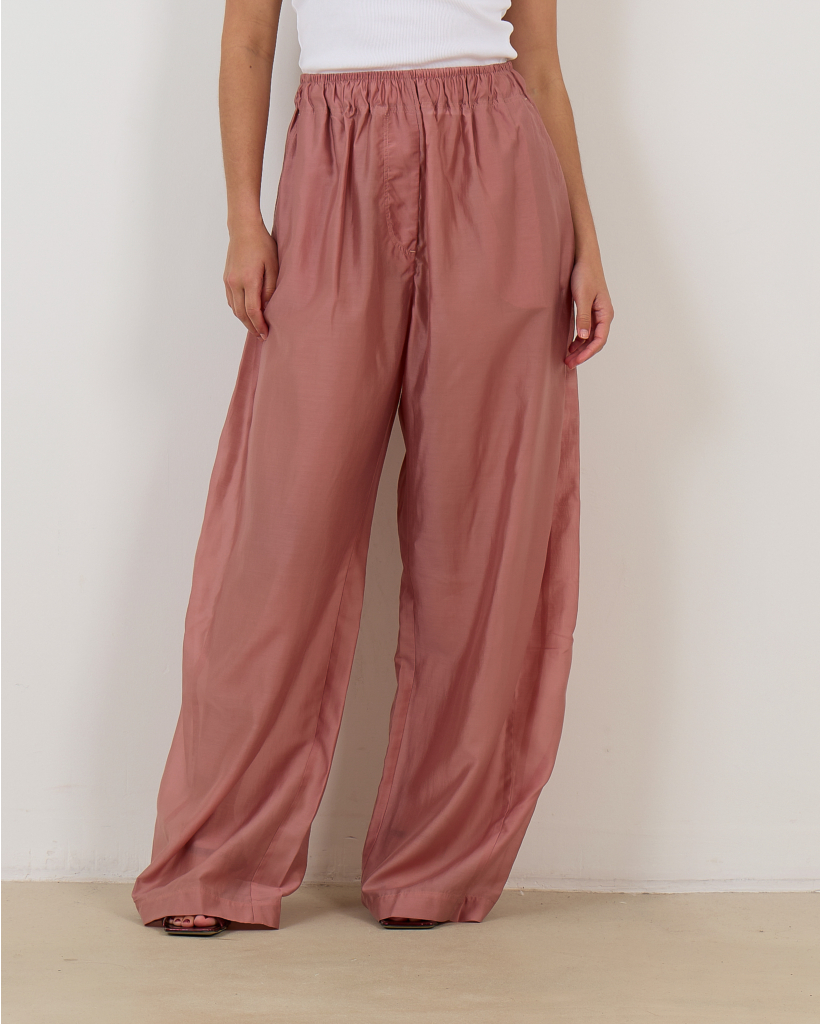 Dore Mussola Pantalon Regular Fit Antique Pink