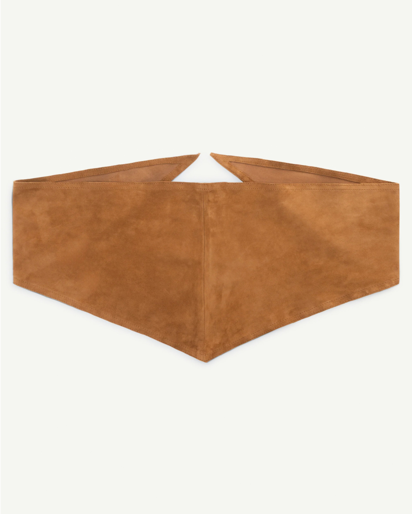 Evy Suede Sjaal Cinnamon