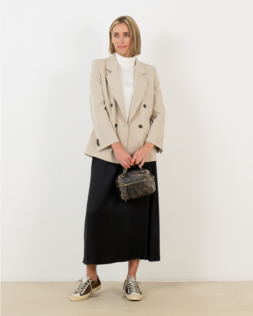 Hadlow Blazer LAnge Mouw Beige