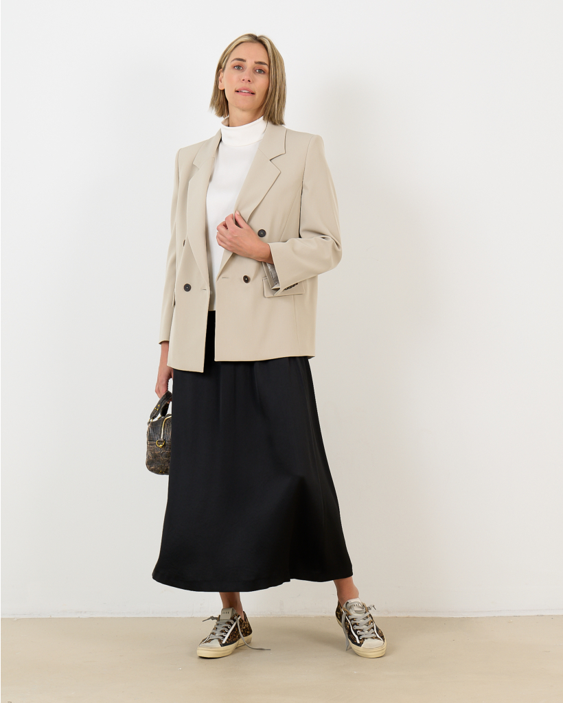 Alaria Satijnen Blouse Off-white