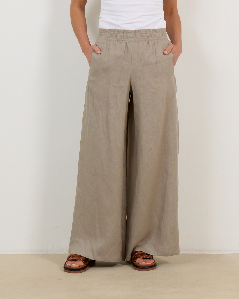Ceiling Linnen Pantalon Kaki