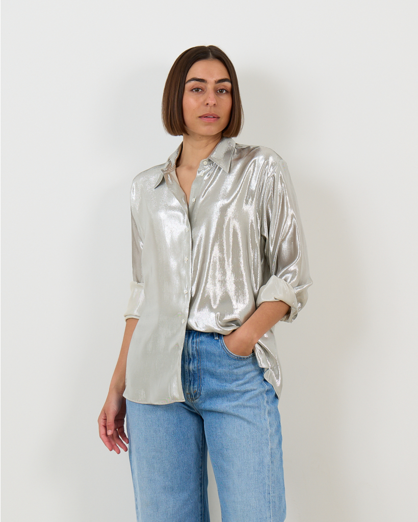 Dursley Blouse Silver