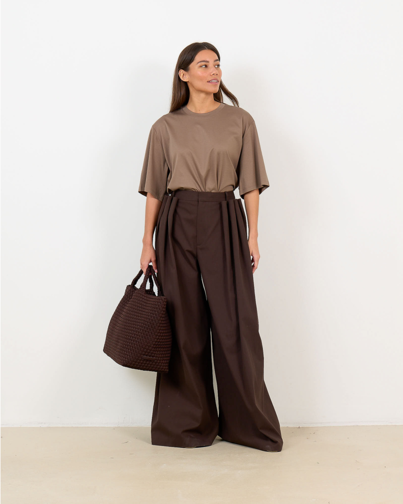Oversized Shirt Taupe