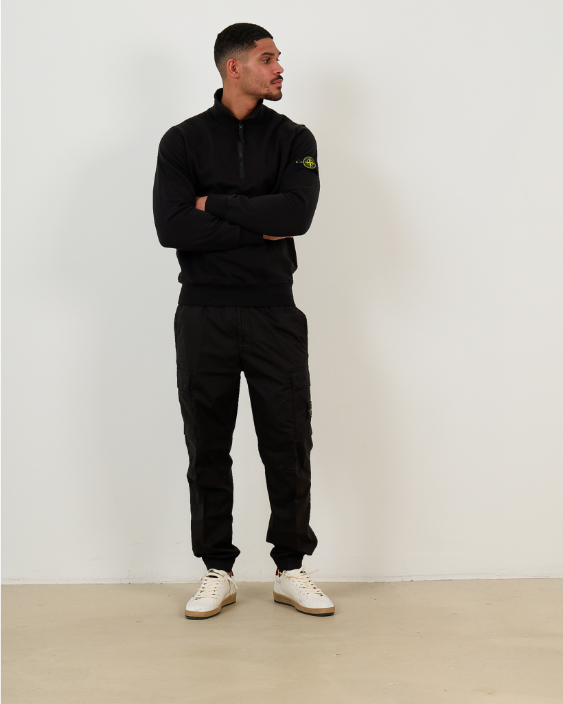 Half Zip Sweater Black
