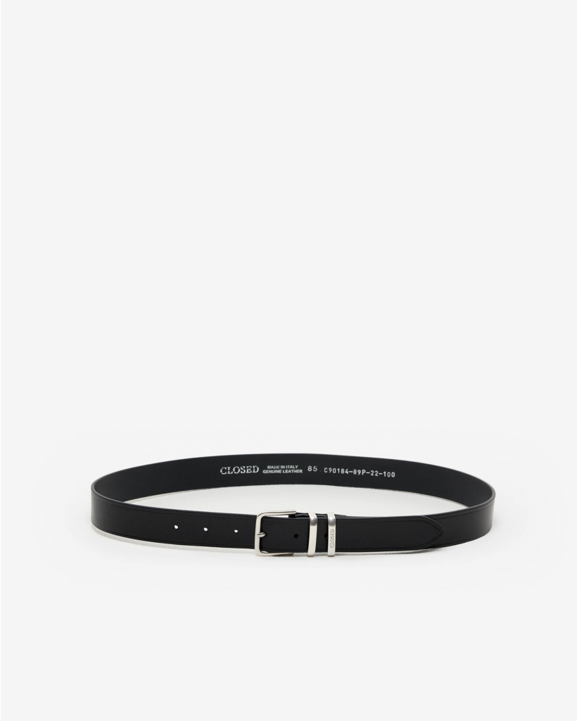 Leren Riem Zwart