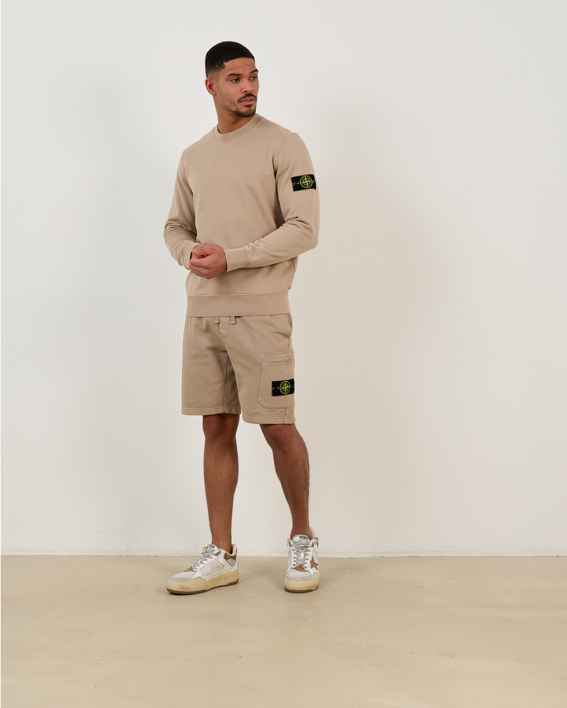 6200011 Fleece Short Taupe 
