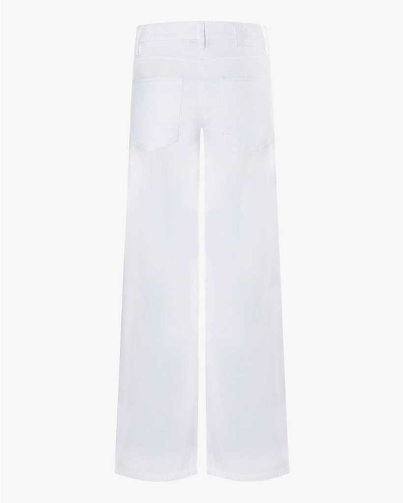 Baggy Asymmetrical Pantalon Pure White