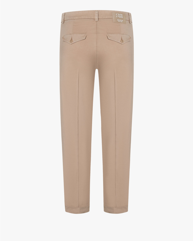 Karina turn-up Pantalon Coconut Sand