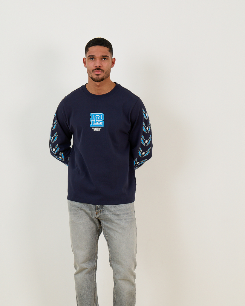 Inazuma longsleeve Navy 