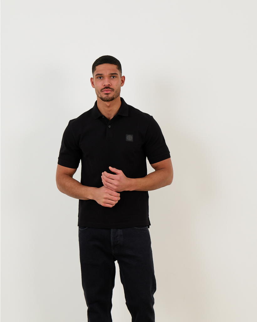 2200002 Ghost Polo Shirt Zwart