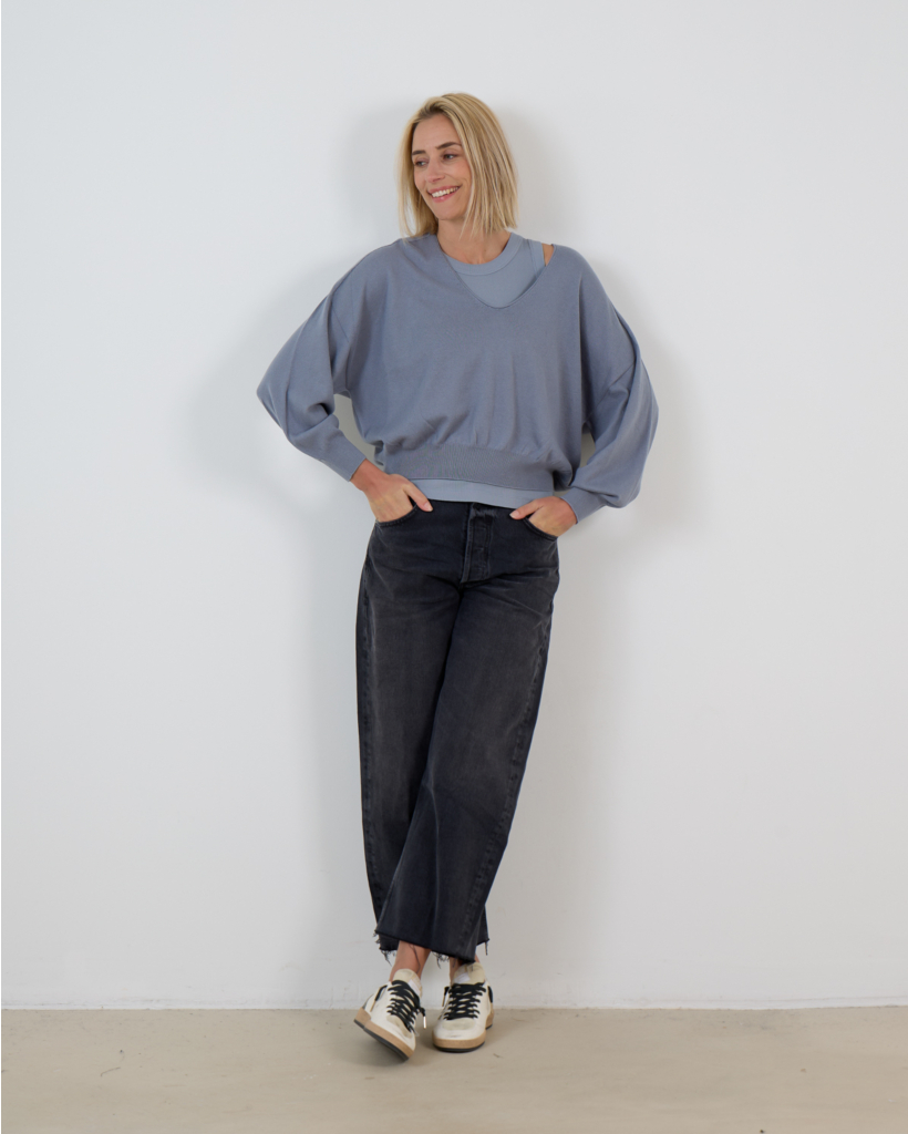 Olina Tanktop Blauwgrijs