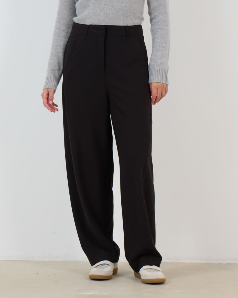Elizabeth Barrel Pantalon Zwart