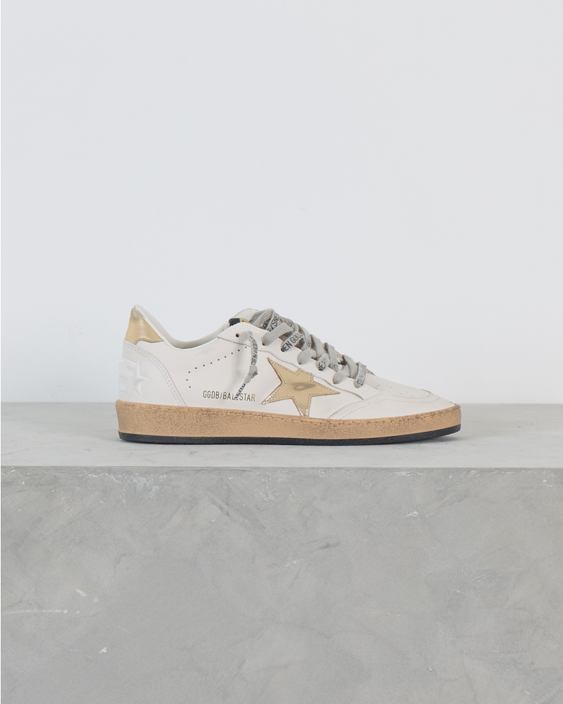 Ball Star Sneaker met Gouden Ster Off-White