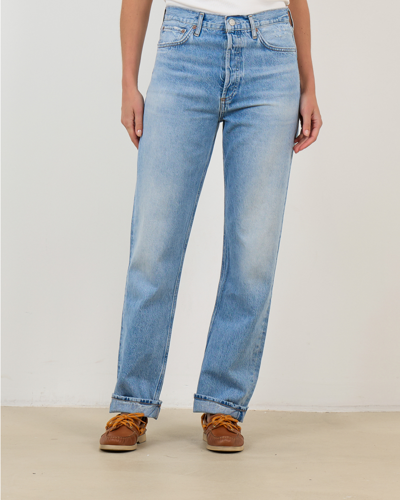 Jean Mid Rise Jeans Stream