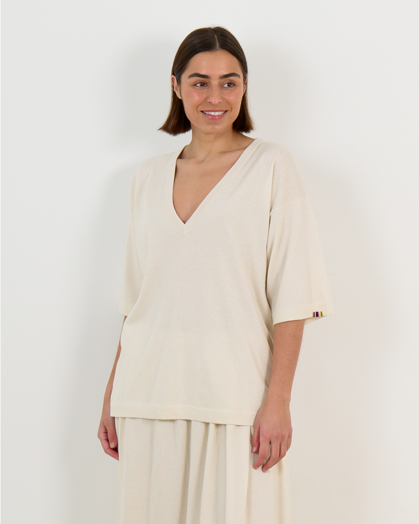 n°406 Indi T-Shirt Bone