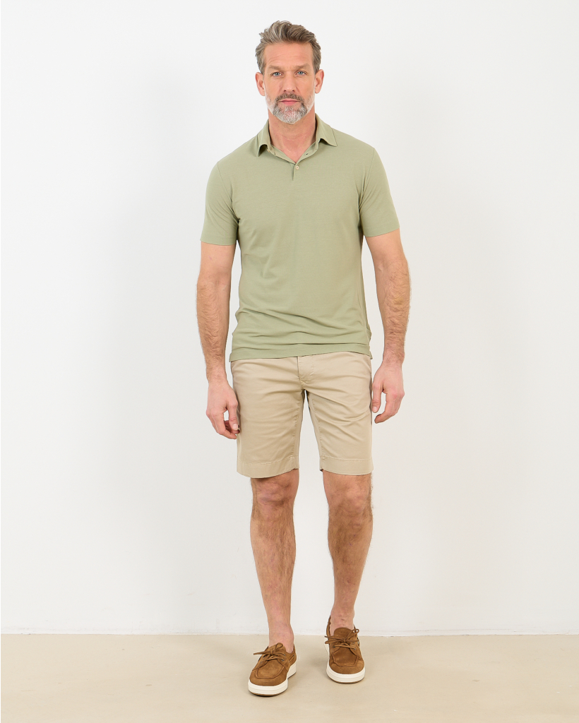 Icecotton Polo T-Shirt Sage Groen