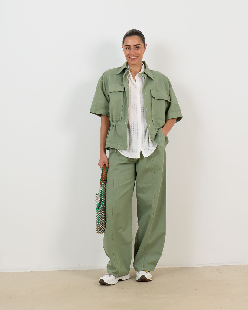 Basco Flaired Jeans Petrol