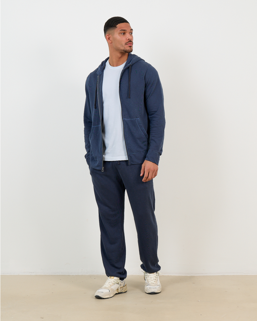 Basis T-Shirt Memory Mem Blauwgrijs