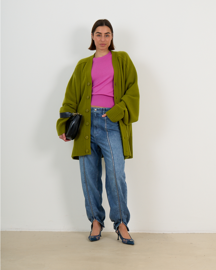 n°378 Taurus Kasjmier Vest Groen