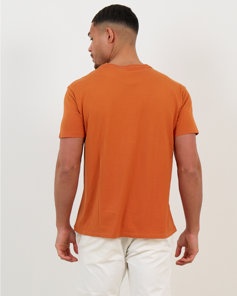 T-Shirt Korte Mouw Oranje 