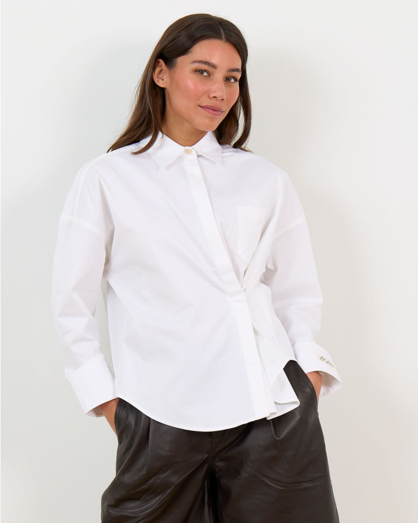 Hailey Overhemd Blouse Wit