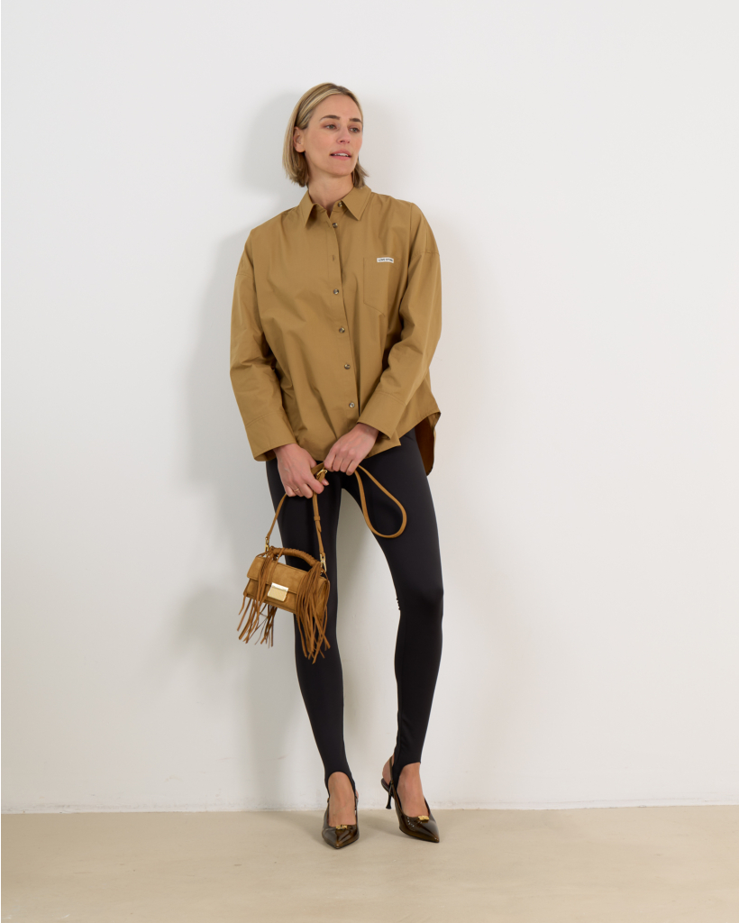 Hailey Blouse Lange Mouw Oker