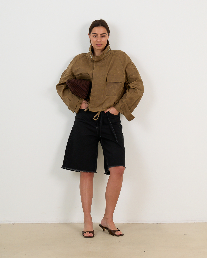 Ella Kort Waxed Vintage Jack Bruin