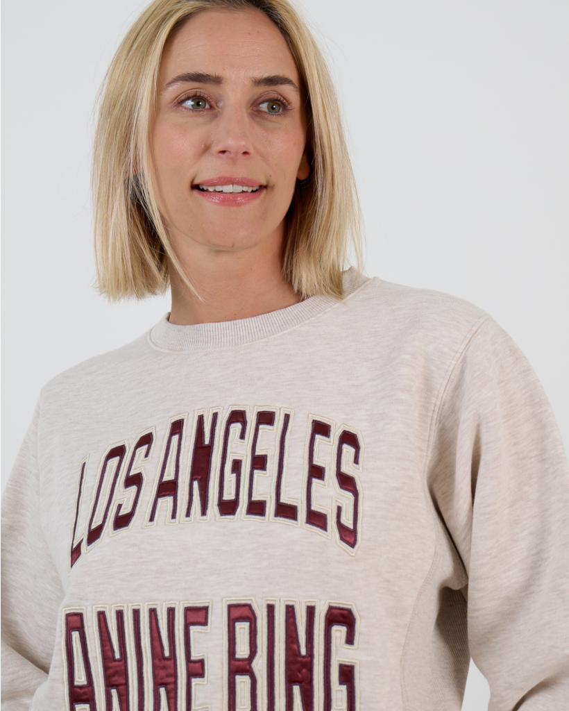 Harry Shrunken Sweater LA Beige
