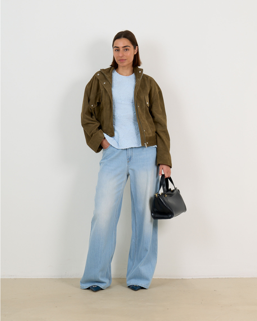 Woody Soft Touch Jeans Lichtblauw