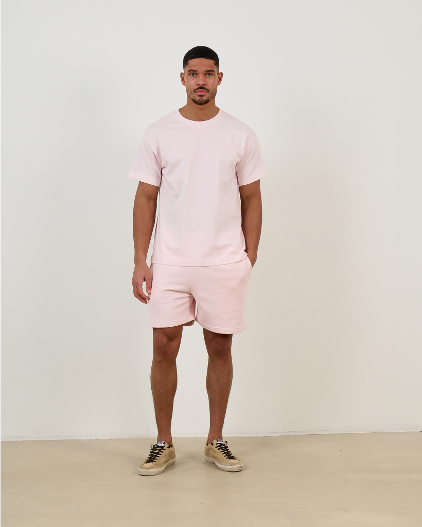 Signature T-shirt Roze