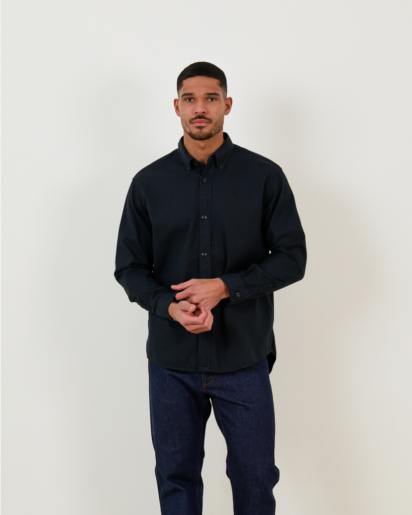 1100004 Camicia Shirt Lange Mouw Marine 