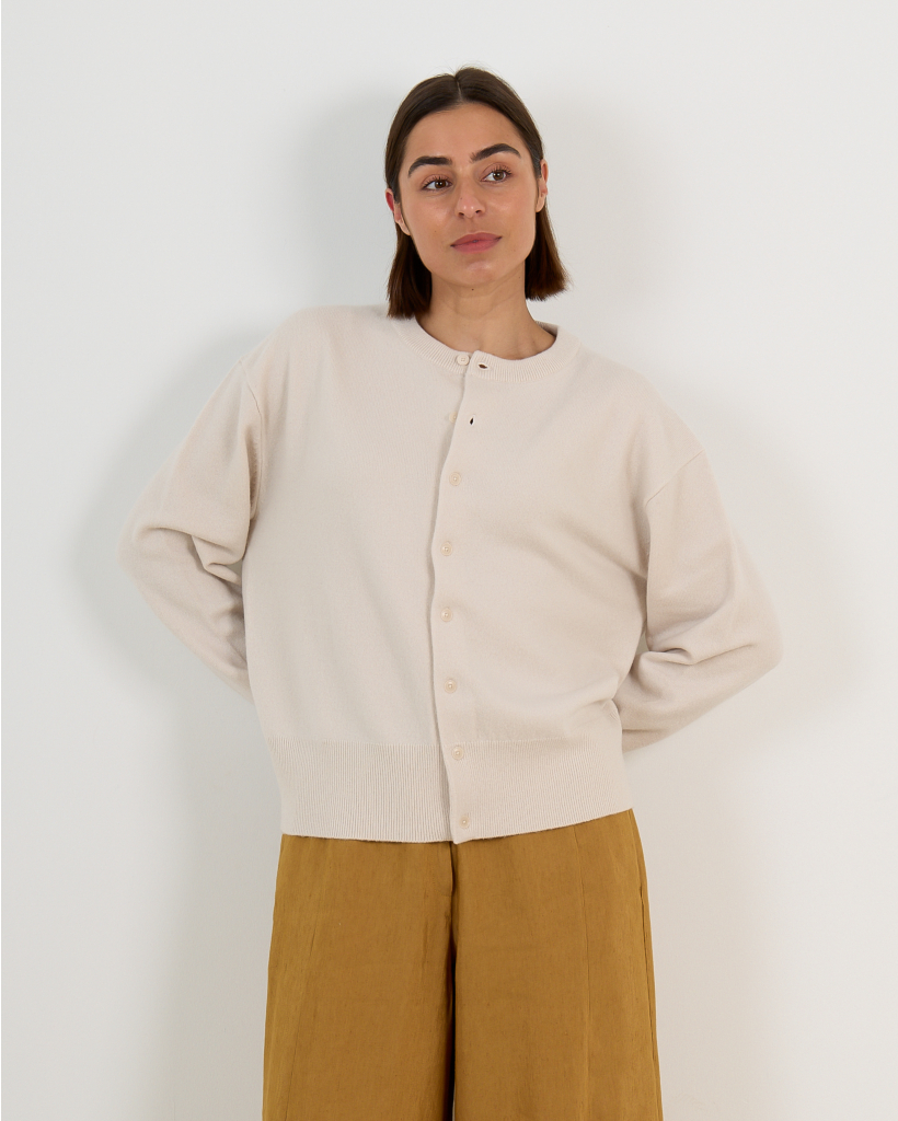 n°436 Luce Kasjmier Cardigan Bone