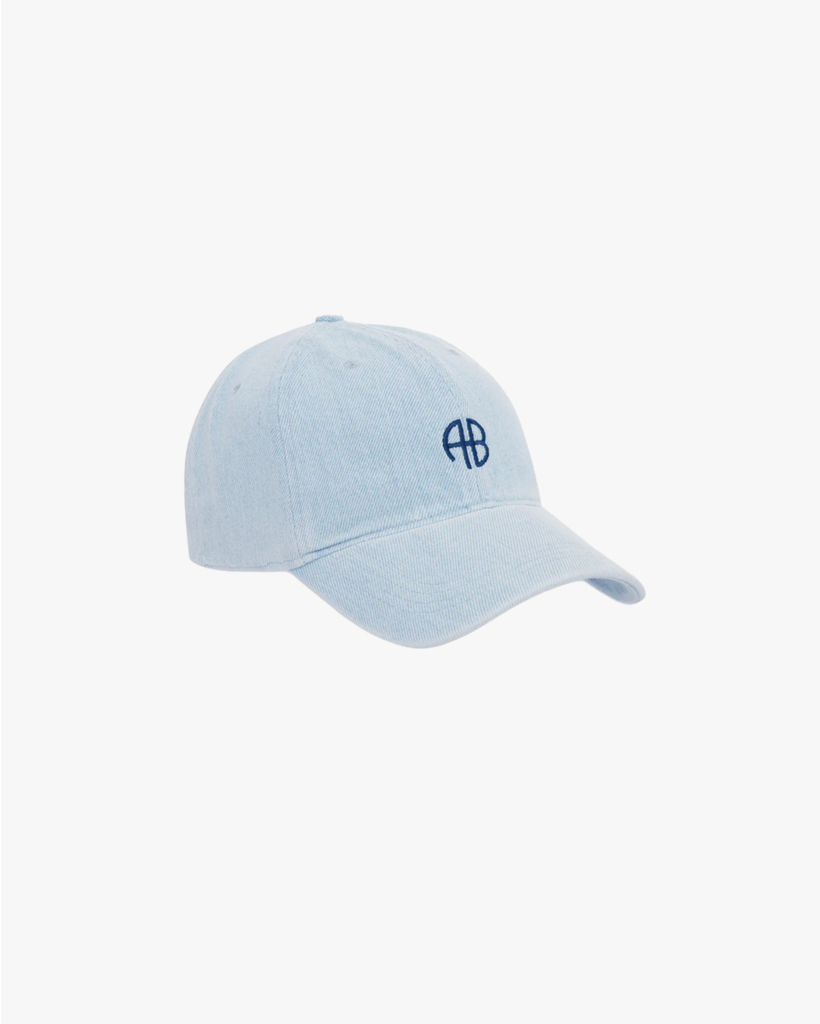 Pet met Logo Washed Blue