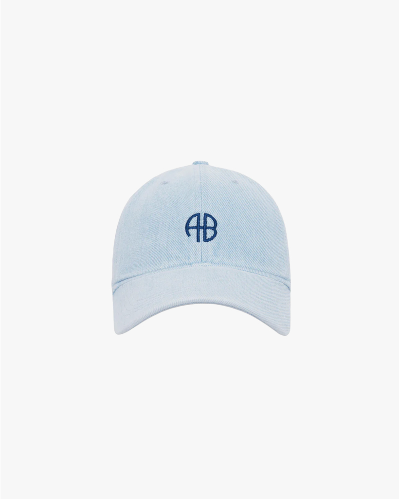 Pet met Logo Washed Blue