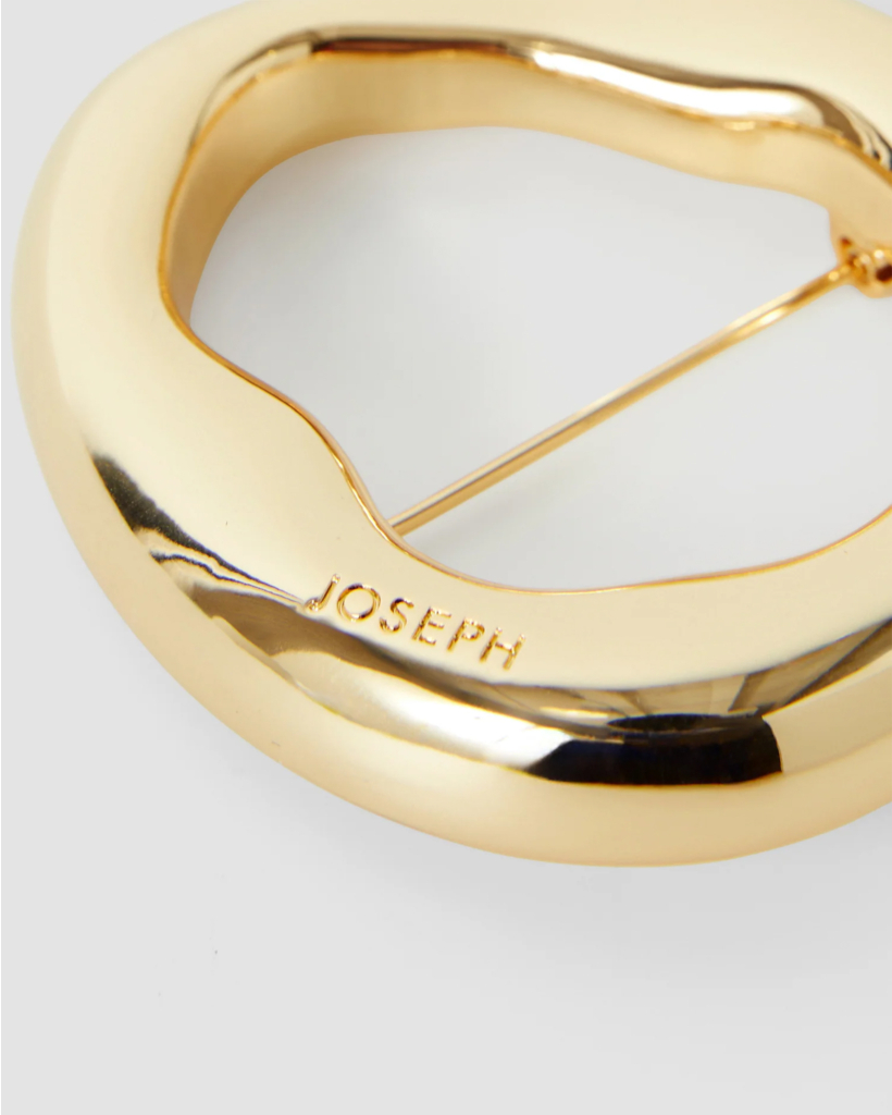 Bean Brooch Gold