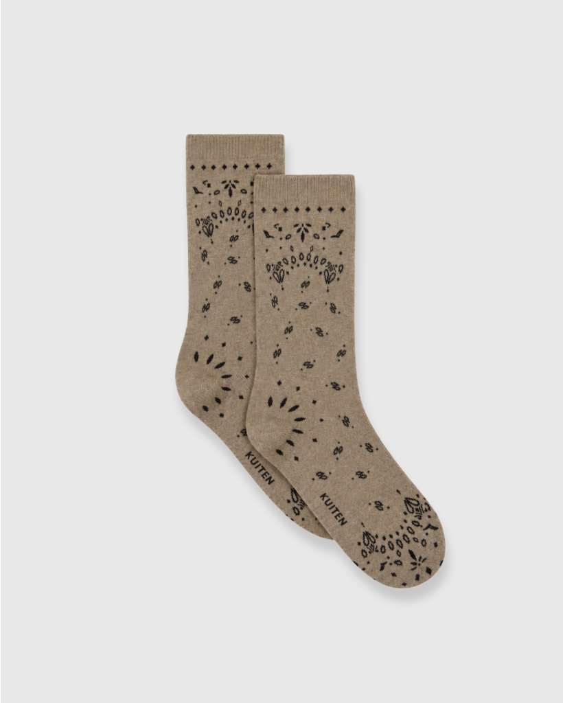 Sokken Sig Bandana Kaki chine