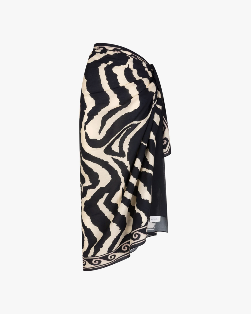 Sarong Zebra Print