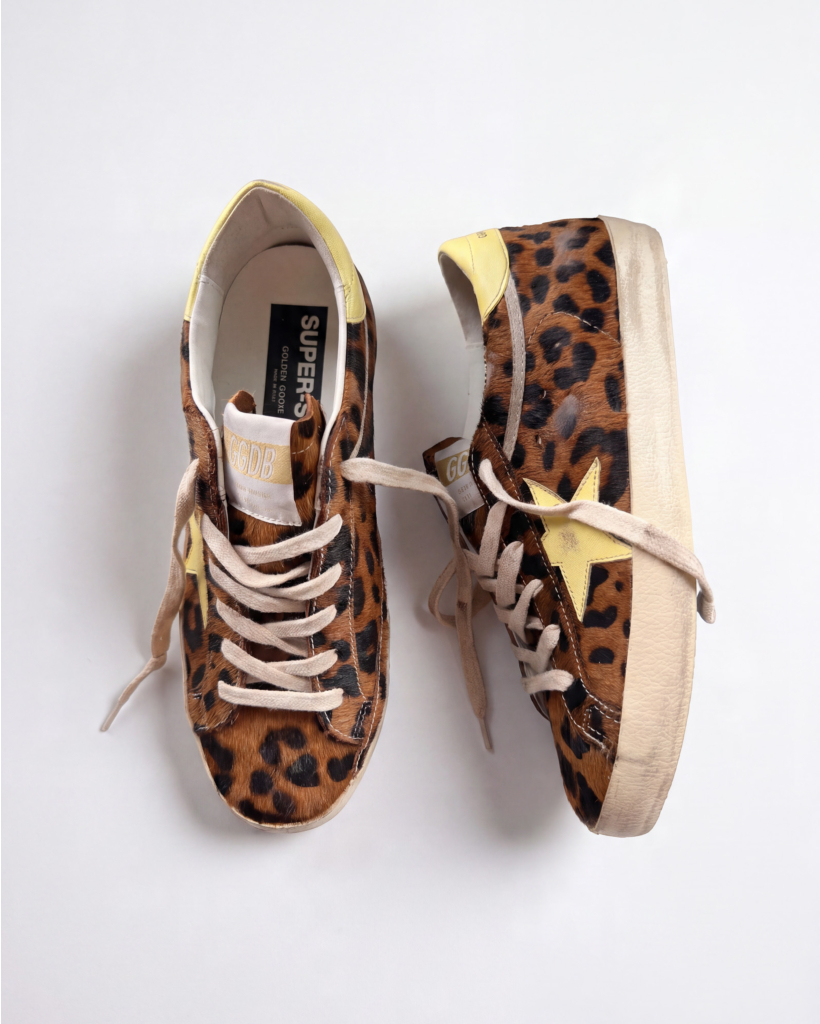 Super-Star Sneaker Leopard/Pale Yellow