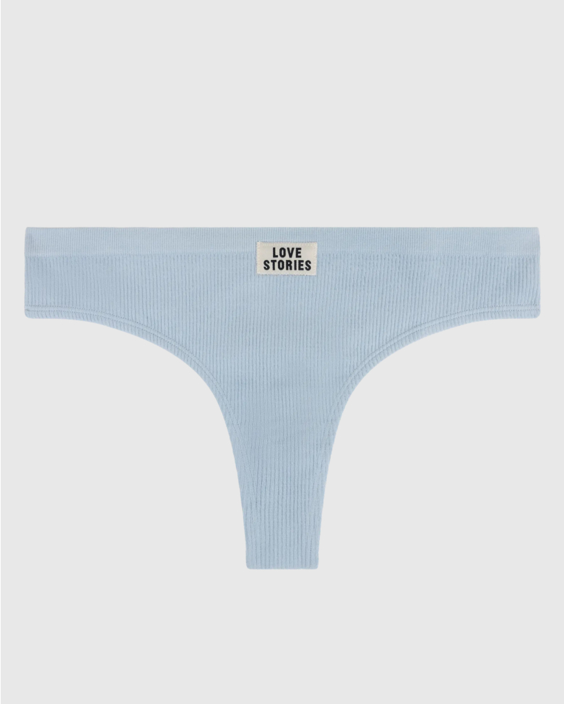 Lima Comfortabele string-slip Licht blauw