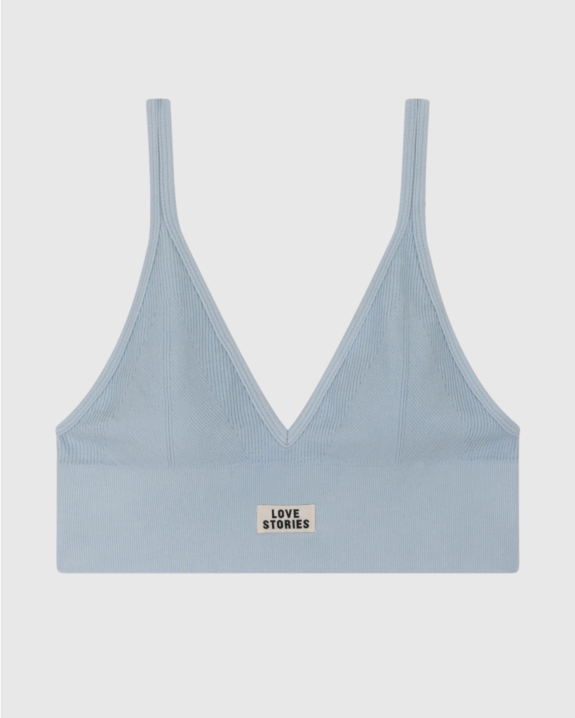 Posey Bralet Licht blauw
